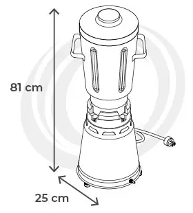 Licuadora T10L 10 Lts Tapisa - Image 3
