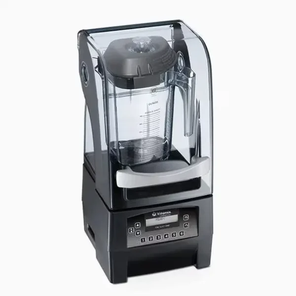 Bebidas y frappés perfectamente mezclados con la tecnología silenciosa de Vitamix The Quiet One.
