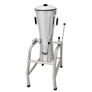 Licuadora industrial LI-17VA de 17 litros con vaso de acero inoxidable, aspas de alto rendimiento y sistema de volteo. Ideal para uso profesional.