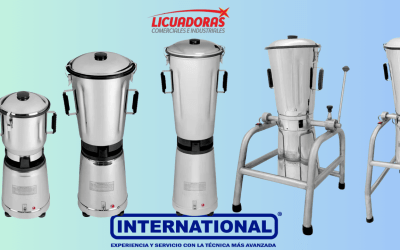 Licuadoras Industriales International: potencia y seguridad para restaurantes y fábricas de alimentos