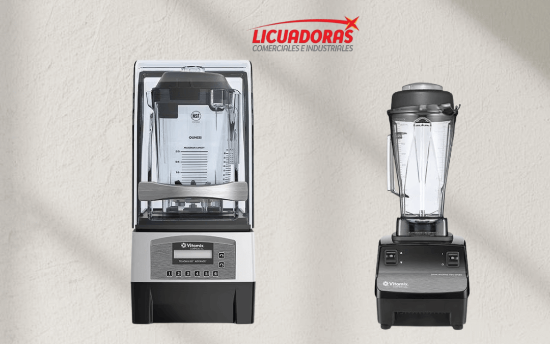 Licuadoras Vitamix comerciales The Quiet One, Touch & Go, Drink Machine Advance y Two-Speed para cafeterías y bares