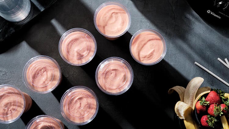 blendtec y vitamix licuadoras comerciales para smoothies y frappes en cafetería