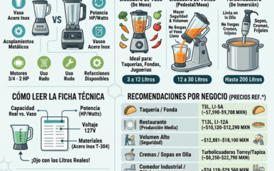 Licuadora Industrial en México: Guía de Compra 2026