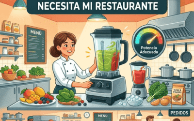 Cómo Saber Qué Potencia de Licuadora Necesita tu Restaurante (2026)